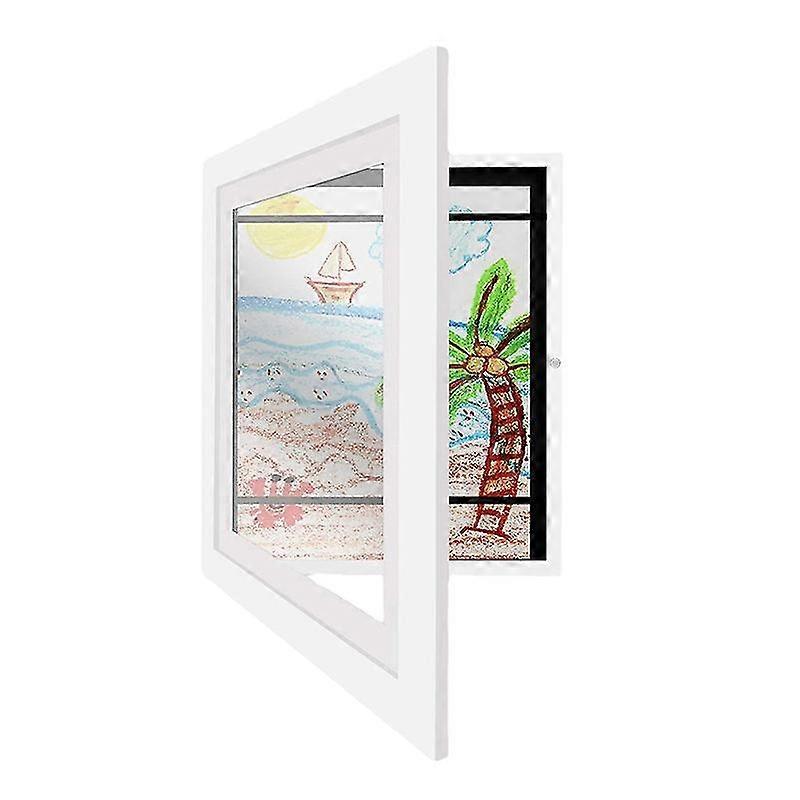My Little Davinci Wooden Picture Frame 20 Sheet Artworks - Kids Art Display Fram