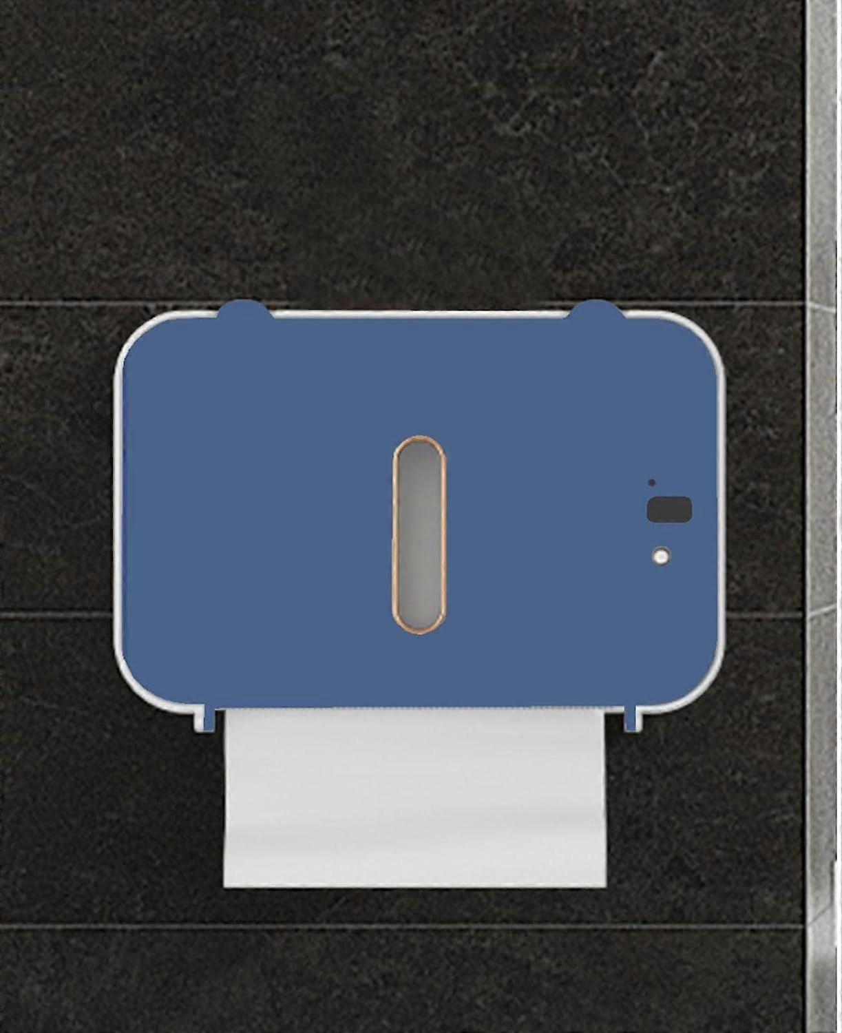 Toilet Holder proof Sensor Tissue Holder Box with Lid Dryer Sheet Container Napkin izer Bathroom Kitchen