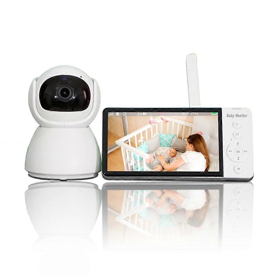 5 "HD 1080P مراقبة الطفل مع الكاميرا والصوت بطارية كبيرة PTZ كاميرا حلقة تسجيل