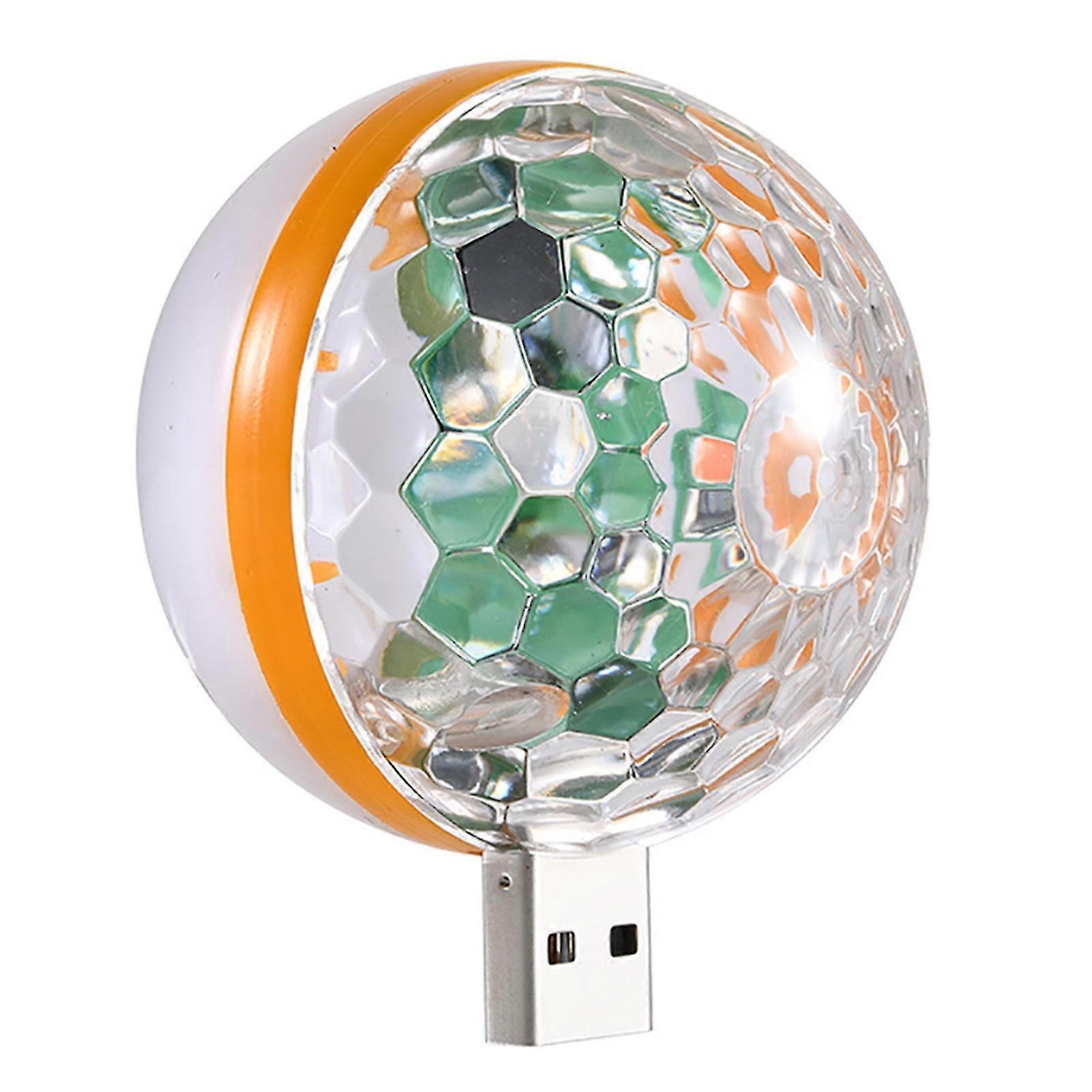 Usb Led Colorful Light High Light Transmittance Rechargeable Lamp For Room Home Party Club