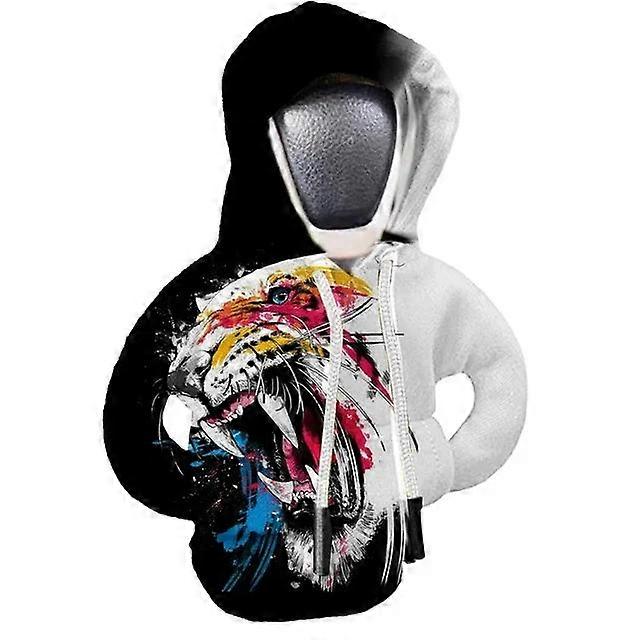 Vikefon Car Manual Automatic Universal Lever Interior Decor Hoodie Shift Cover Car Gear Handle Decoration