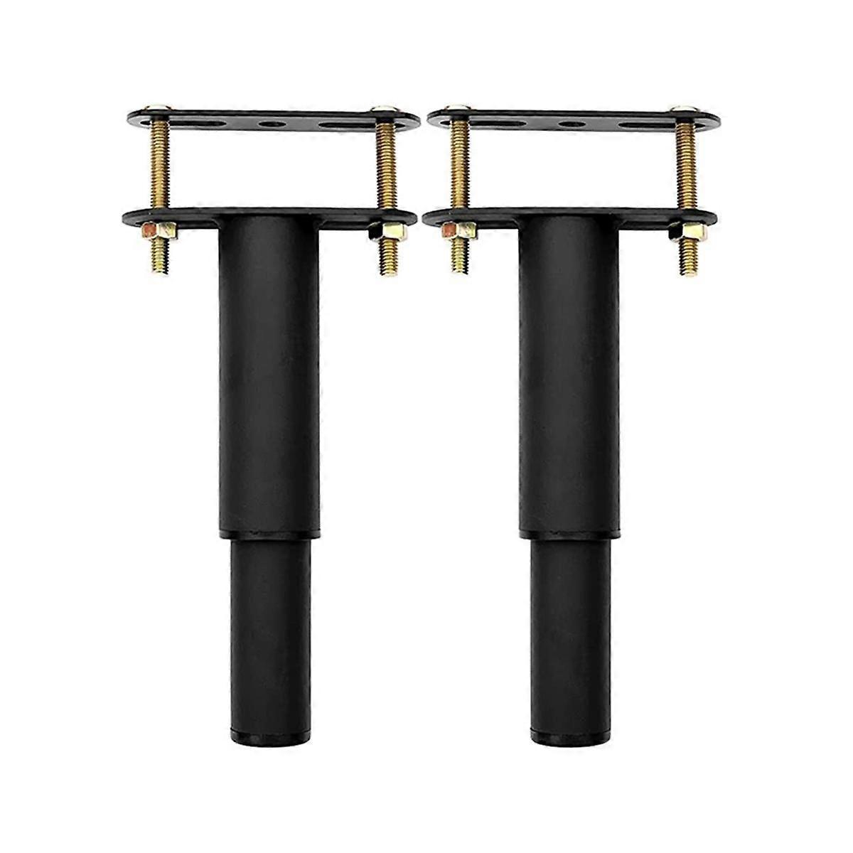 2 Pcs Bed Frame Legs,Adjustable Height Center Support Leg for Bed Frame, Bed Center Slat Heavy Support Leg(4.7-8.67Inch)