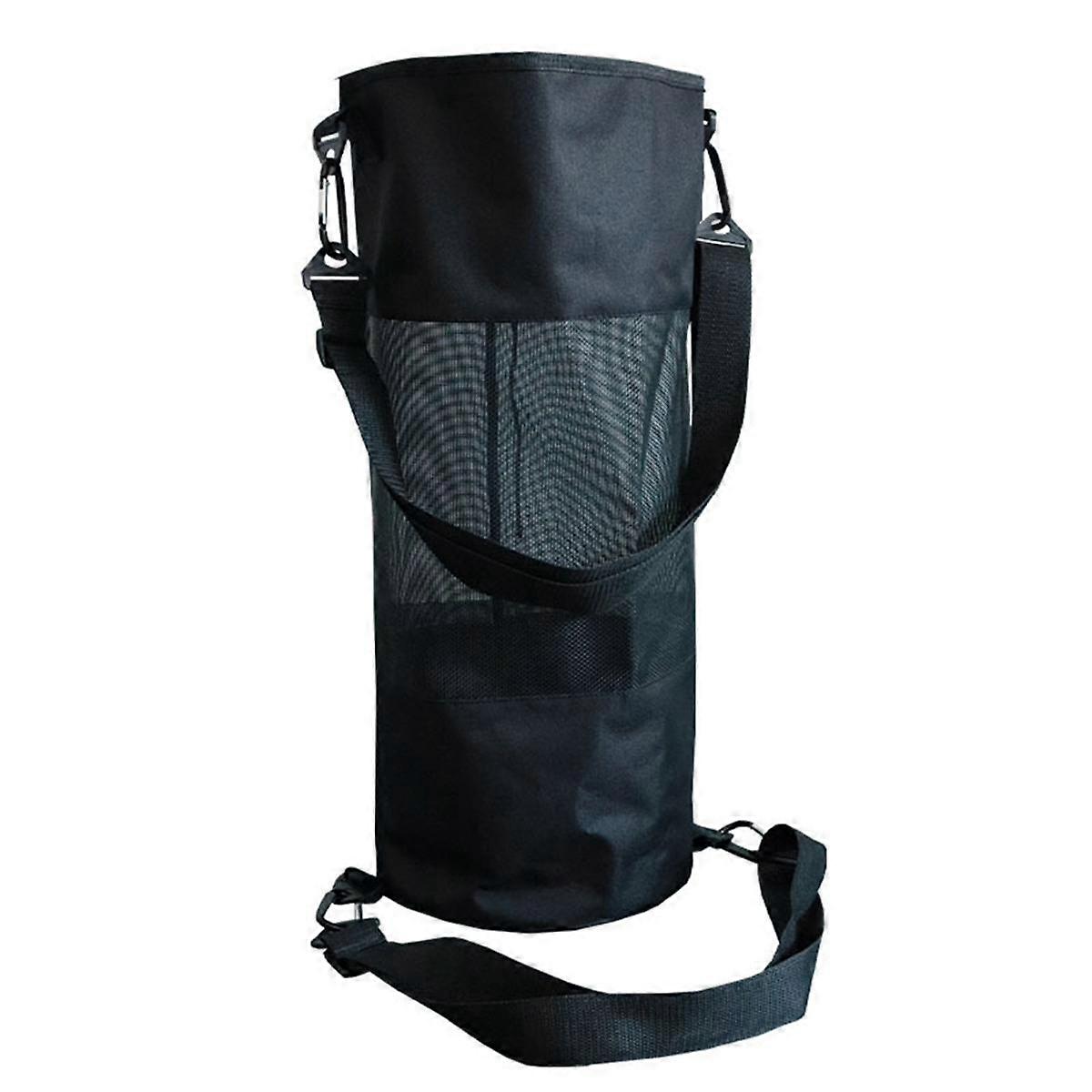 Foldable Outdoor Mesh Boat Trash Bags Drawstring Reusable Boat Trash Cans Ring Mesh Trash Bags