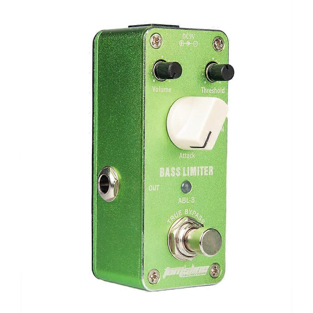 Aroma BASS LIMITER ABL-3 Guitar Effect Pedal Threshold attack Knob Footswitch Guitar Parts Loop Mini Single Effect True Bypass
