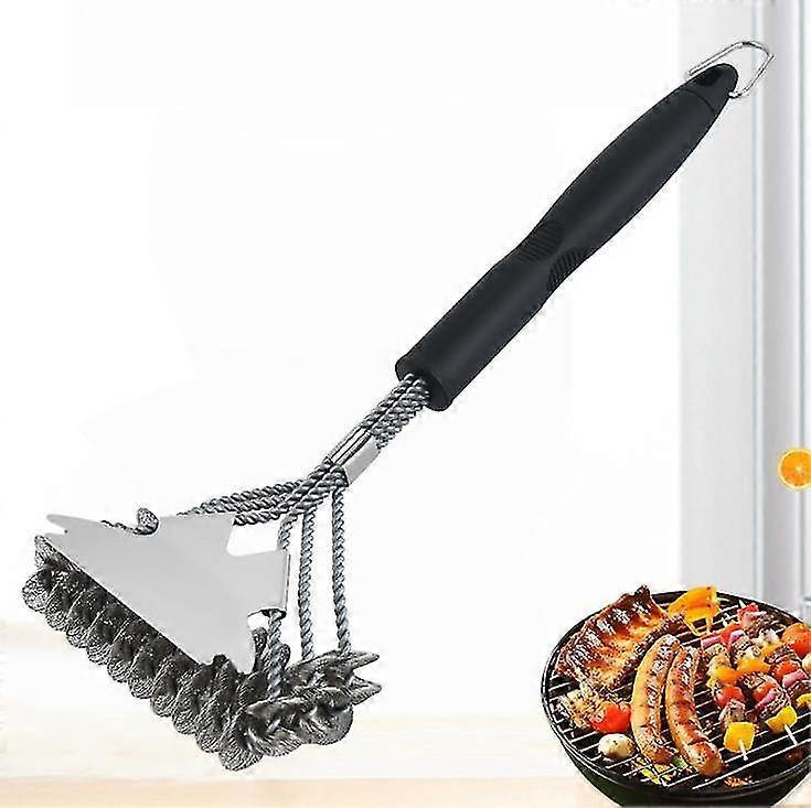 Grill Cleaner Brush, Safe Grill Brush And Scraper Bristle