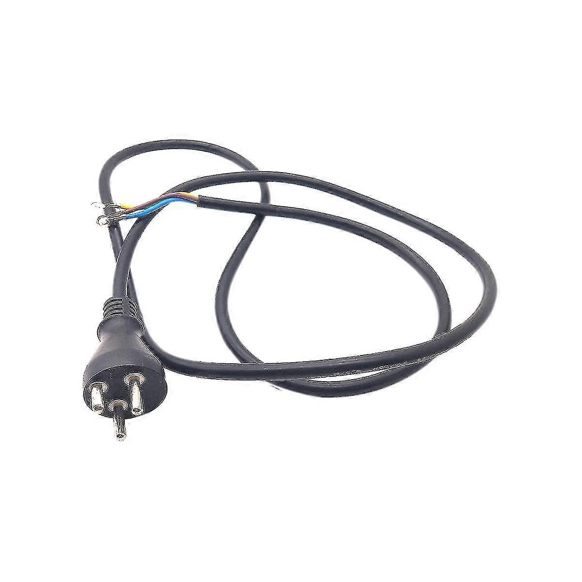 Plug Power Cord Ac Power Cord Three Core Copper Power Cable Plug Eu Plug