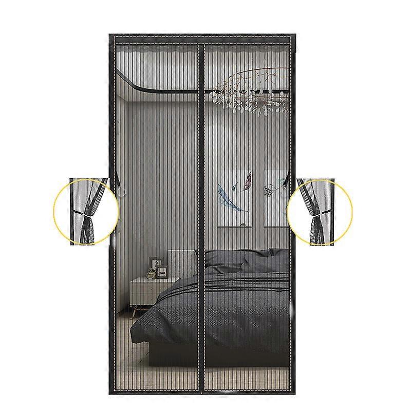 Magnetic Screen Door-Self Sealing, Mesh Screen Door with Heavy Duty Mesh Curtain