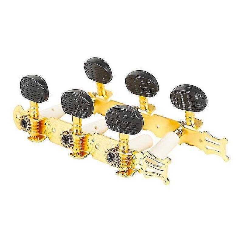 6 Pcs Guitar String Tuning Pegs Tuner Semi-closed Tuner Machine Heads