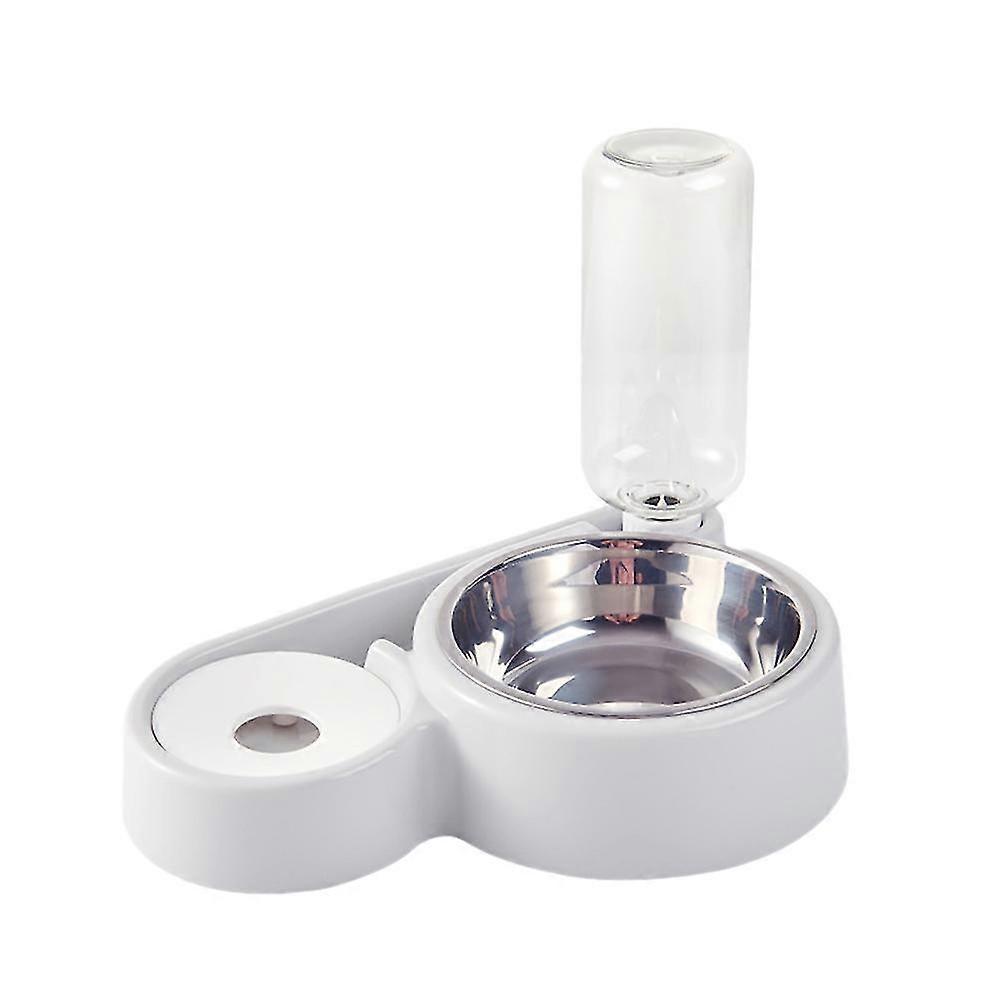 Dog Bowl Anti-wet Mouth Dual-use Pet Bowl Cat Automatic Water Feeder Pet Double Bowl Automatic Drink
