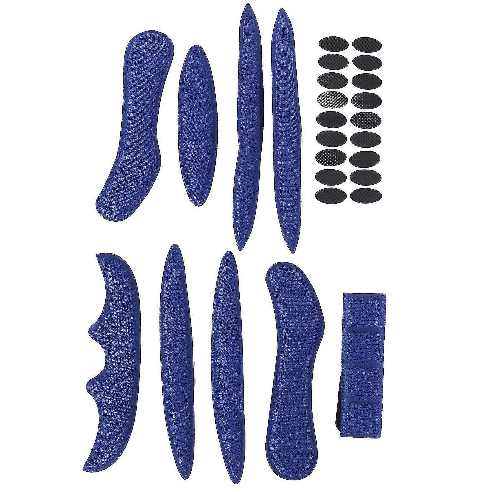 High Quality Protection Helmet Padding Sealed Sponge Bicycle Helmet Of Inner Pads Blue Cycling Helm