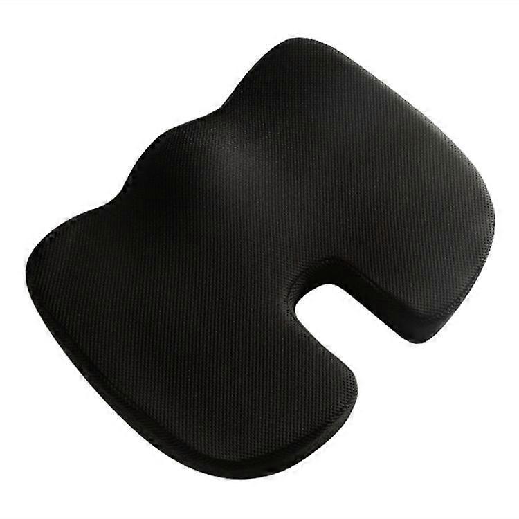 Memory Foam Seat Cushion Black U ShapeBlack