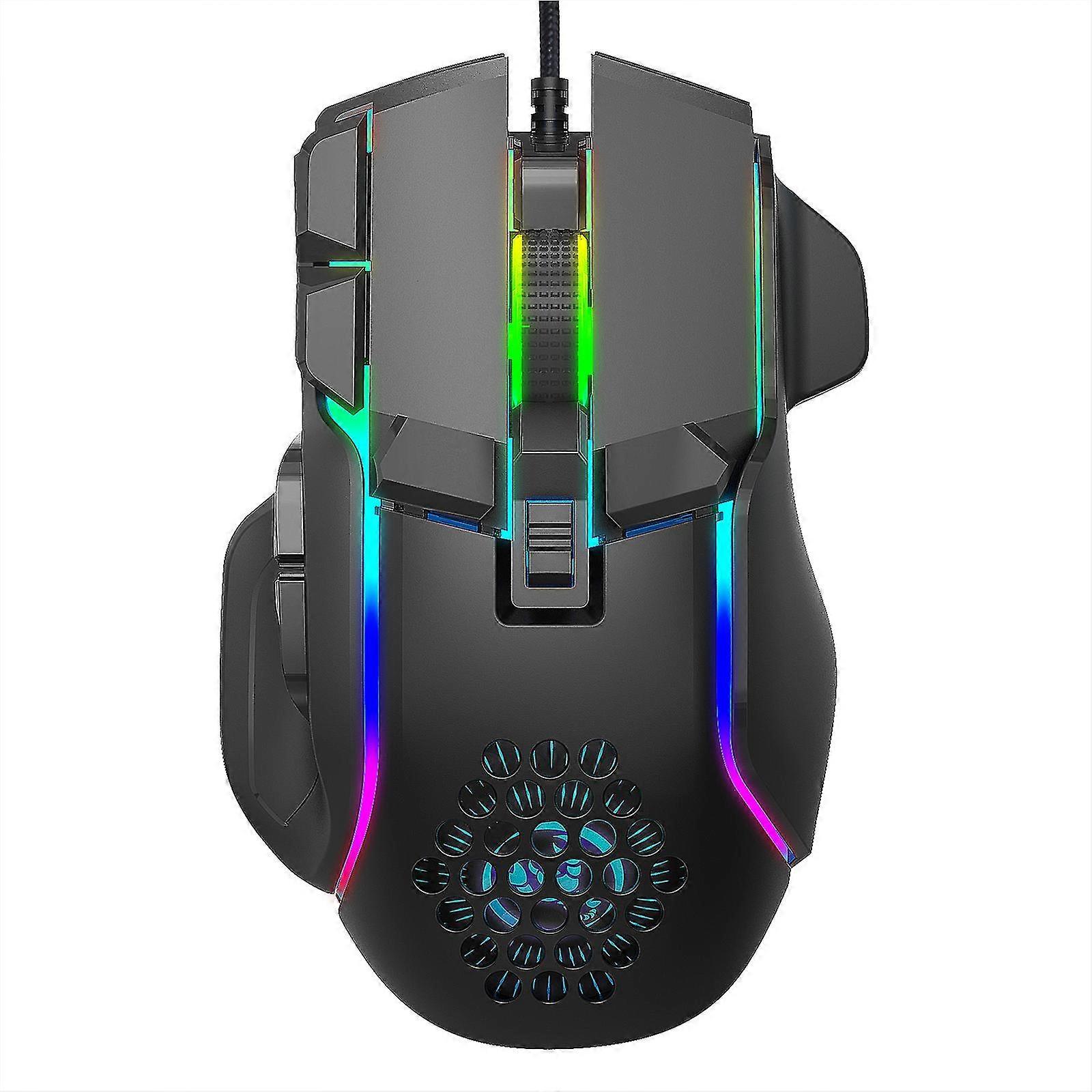 Programmable Gaming Mouse Ergonomic Wired Mice For Notebook Laptop Computer