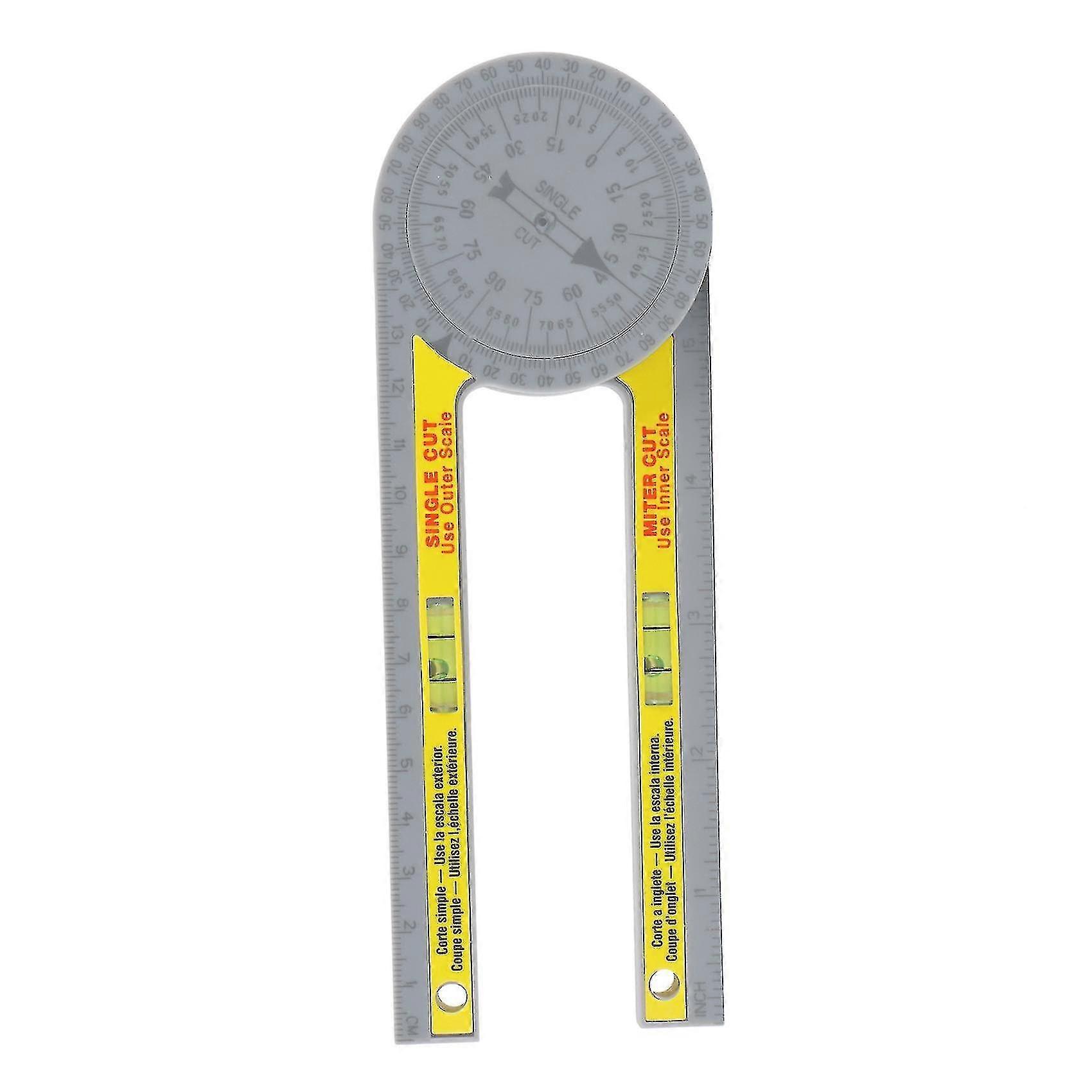 Angle Finder 360 Degree Miter Saw Protractor With Measuring Scales