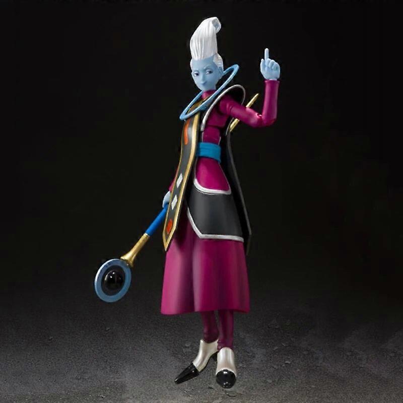Dragon Ball Z Shf Angel Whis Figure Maître De Beerus Action Anime Figurines Collection Modèle Limité Statue Jouets