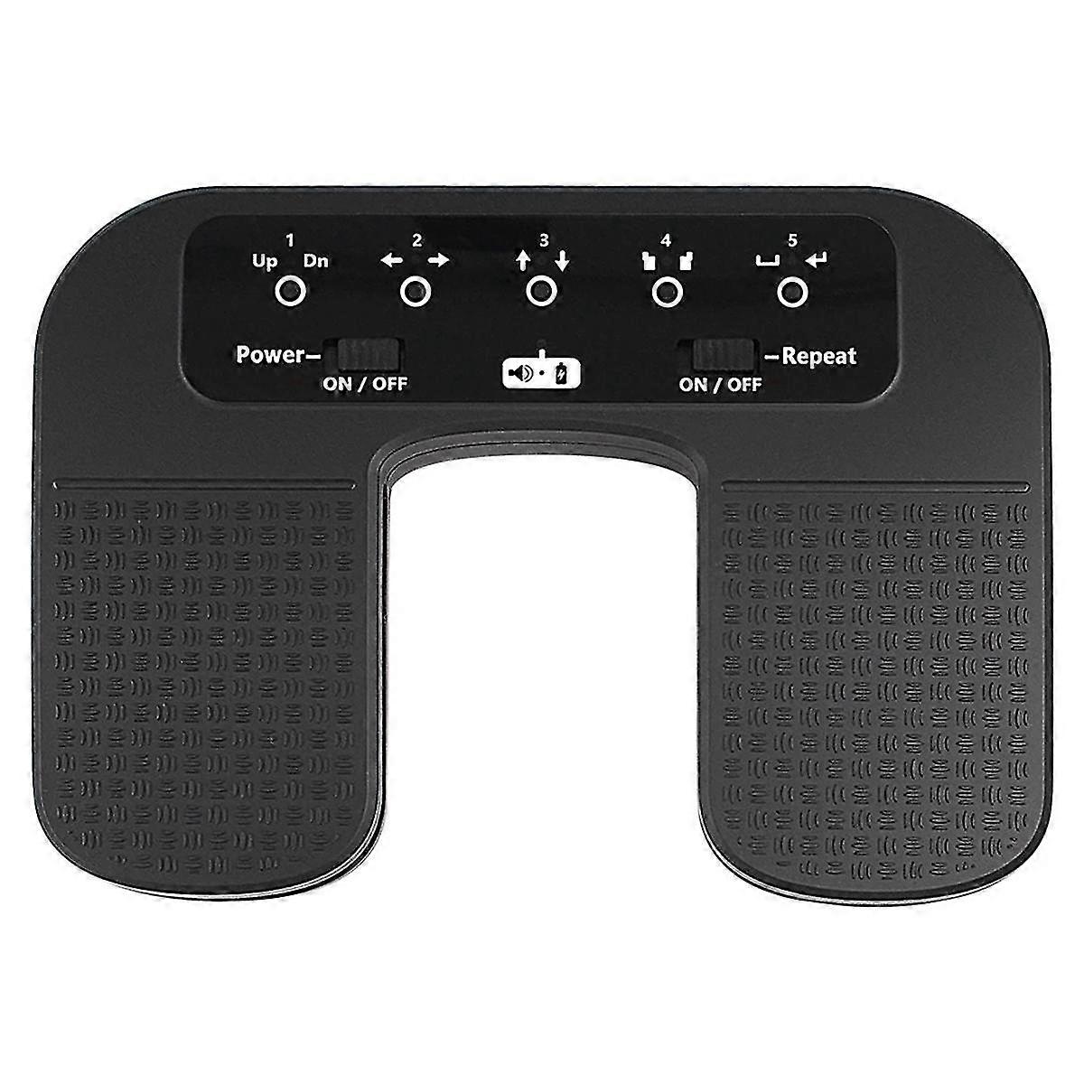 Bluetooth Page Turner Pedala pentru smartphone tabletă laptop handsfree silențios picior comutator reîncărcabil