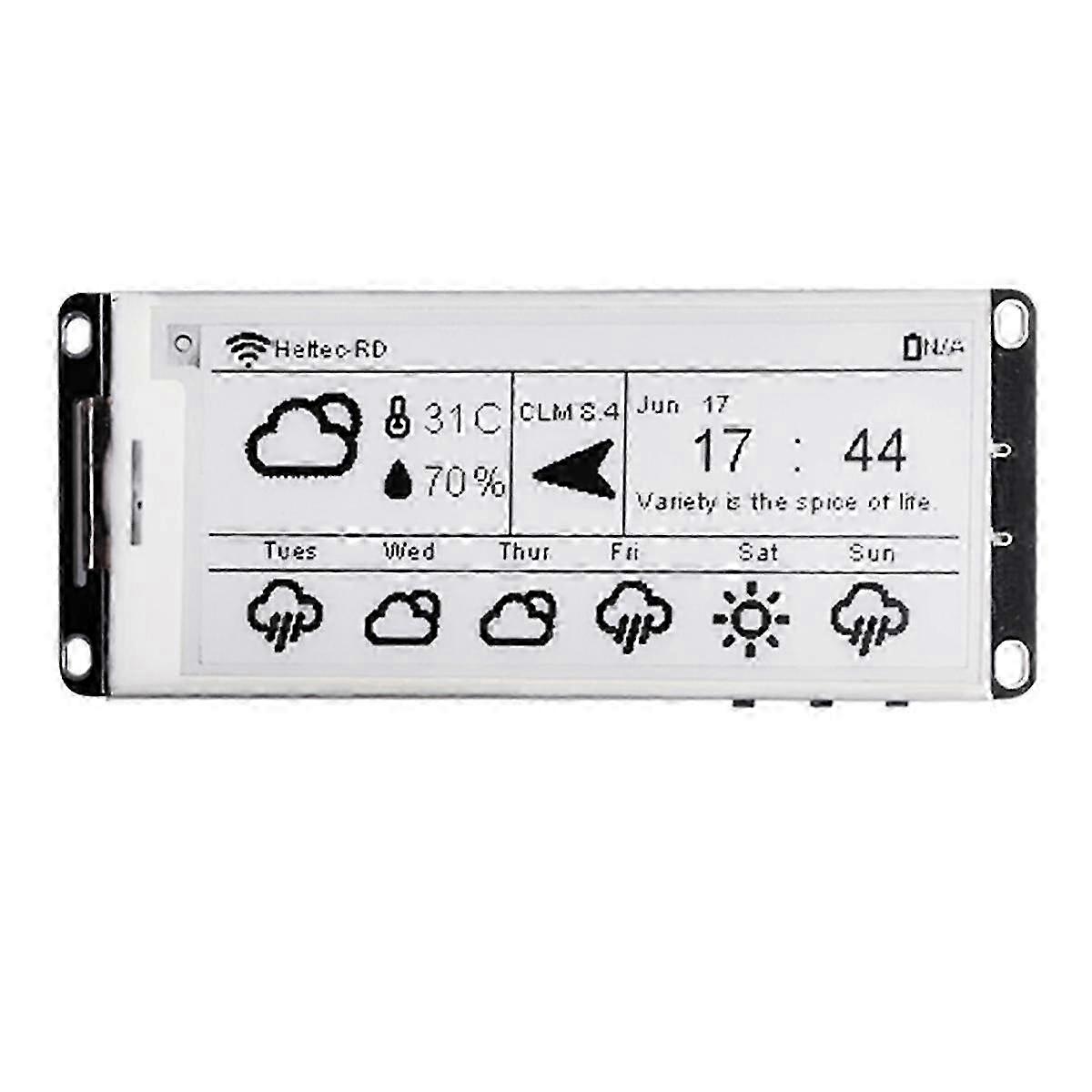 2.90 عرض الحبر الإلكتروني Meshtastic Esp32 Lora لعلامة الورق الإلكتروني مراقب Devboard Bluebooth Wifi 863-870 ميجا هرتز