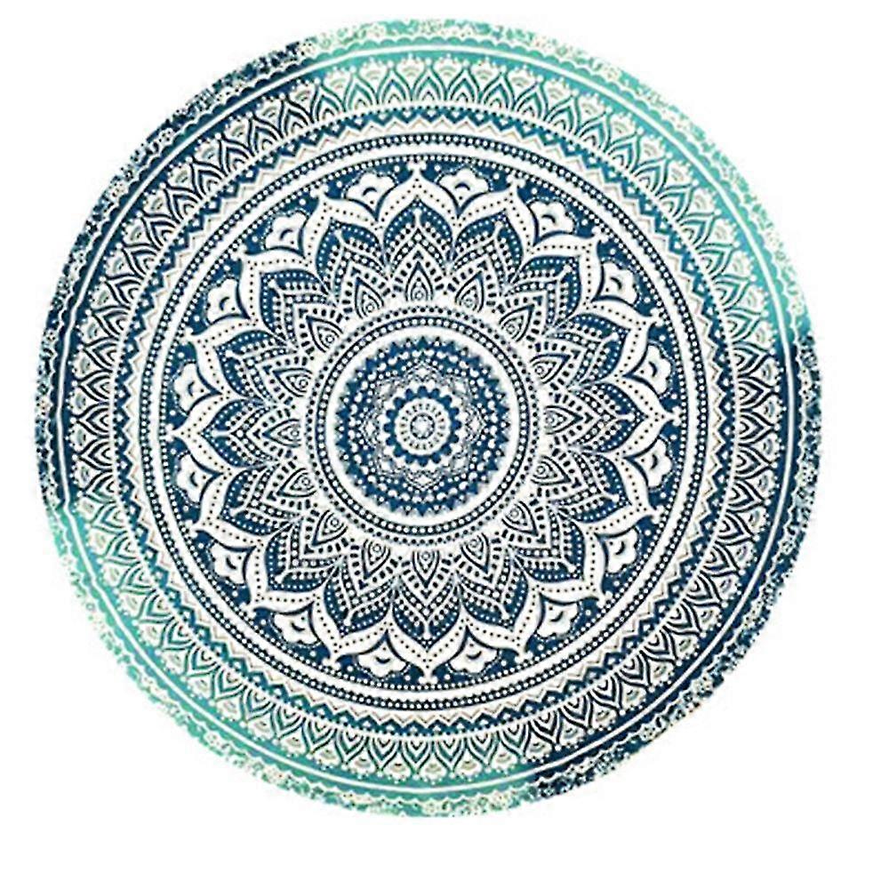 Round, Printing Picnic Mat, Beach Throw