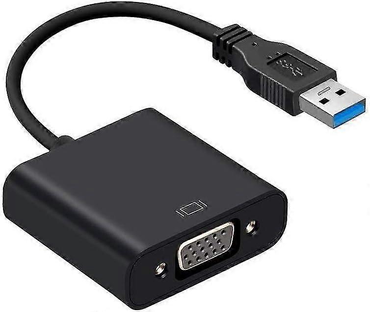 USB-zu-VGA-, VGA-zu-USB-3.0-Videoadapter-Konverter, externe Grafikkarte, Display Externes Kabel a