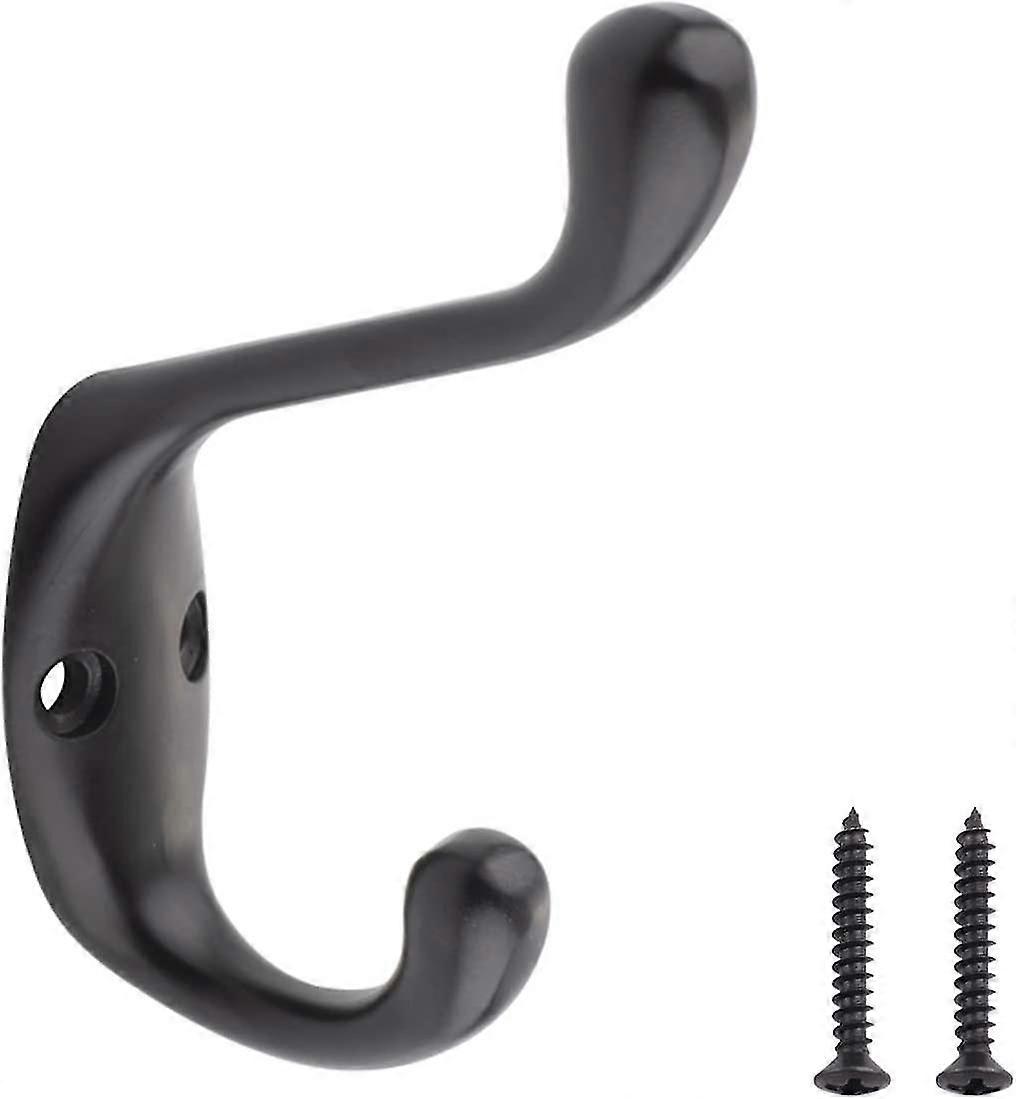 Coat Hook, Opaque Black