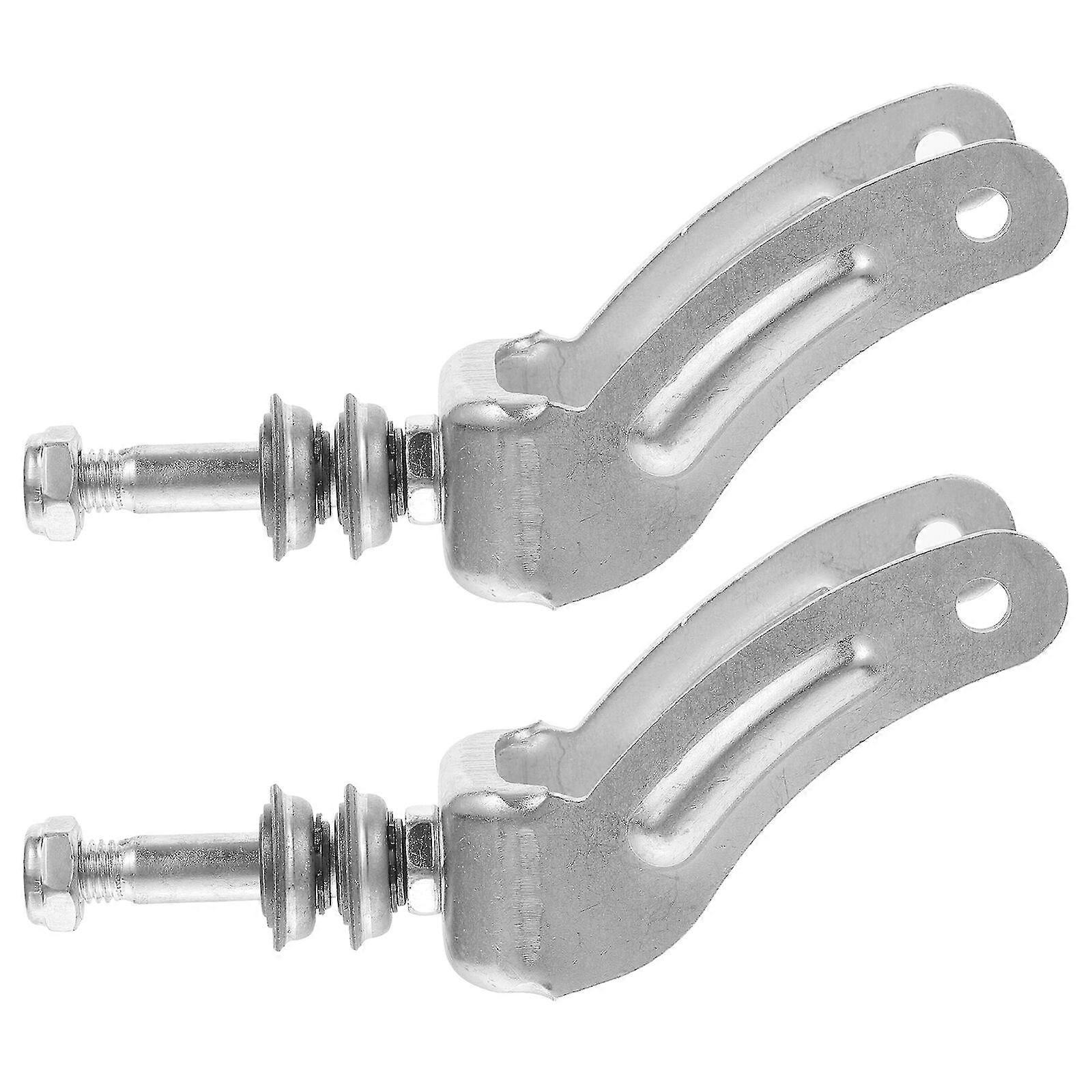 1 Pair Steel Wheelchair Bracket Replacement Front Wheel Rack Wheelchair Supply