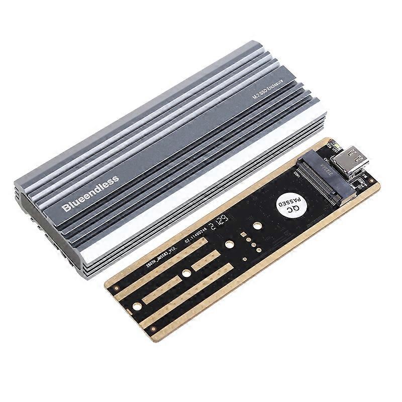 Blueendless HDD Hard Disk Storage Enclosure USB3.1Type C 10Gbps High Speed 2TB