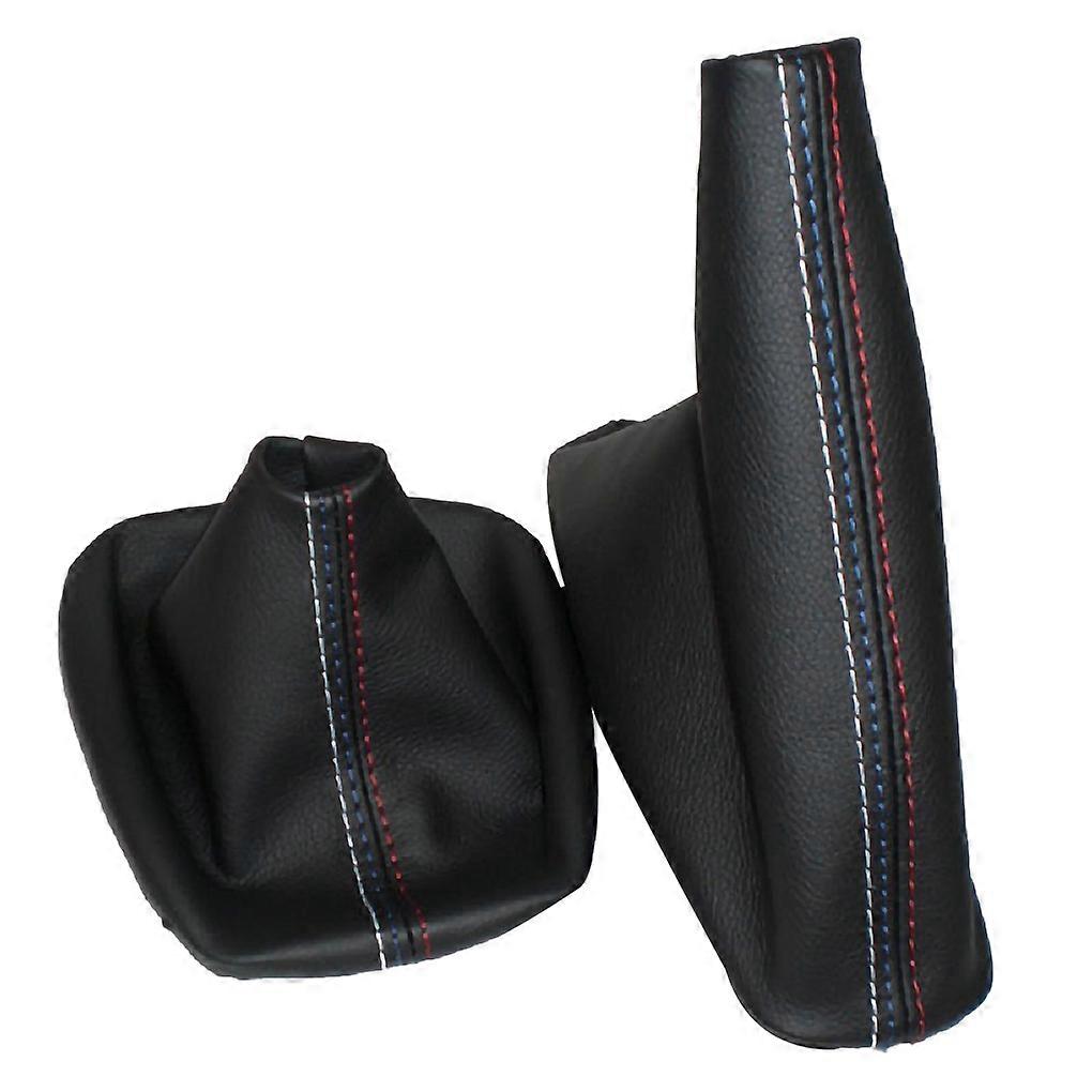 Til Bmw E36 E46 E34 E30 E28 Z3 1998-2005 Bil Gear Shift Stick Manuel håndbremse Gaiter Shift Gaiter Boot Støvdæksel Car Styling