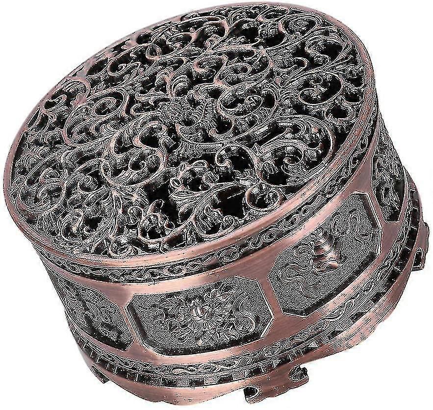 Incense Container Incense Burner With Lid And Brass Mini Stand Aromatherapy PXCL