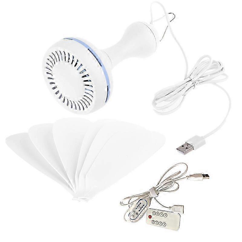 Hanging Fan 4 Speed Adjustable 6 Leaves Ceiling Fan for Outdoor Activities