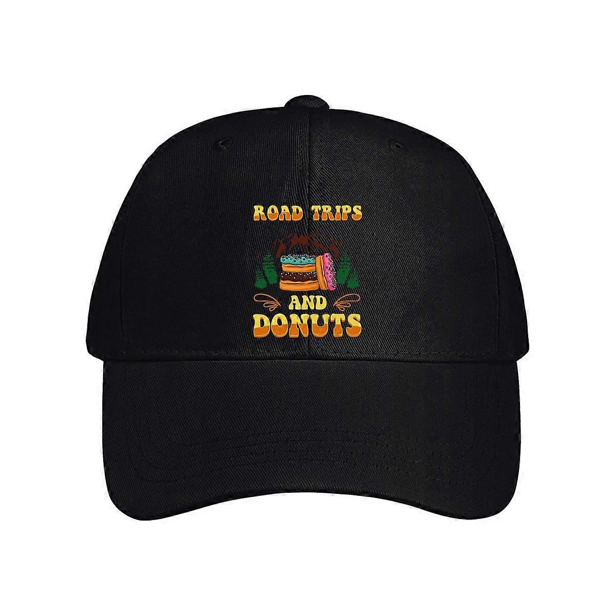 Road Trips And Donuts Baseball Cap