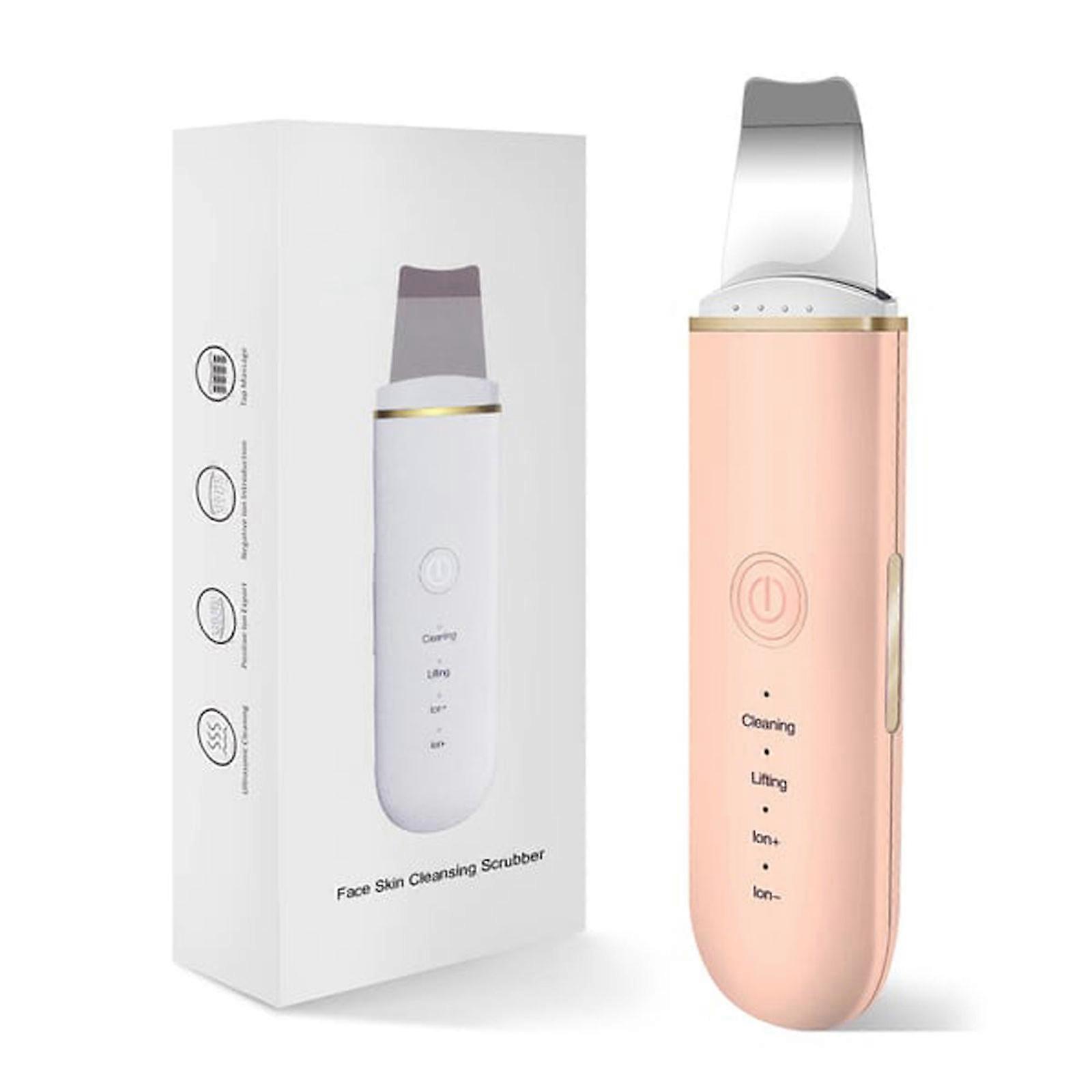 100% NOUVEAU Visage Peau Épurateur Visage Spatule Ultrasonique Peau Noir Éliminateur Rechargeable