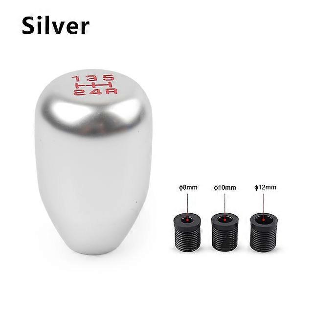 Aluminum Alloy 5 Speed Car Auto Gear Shift Knob For Manual Transmission Automatic Gear level