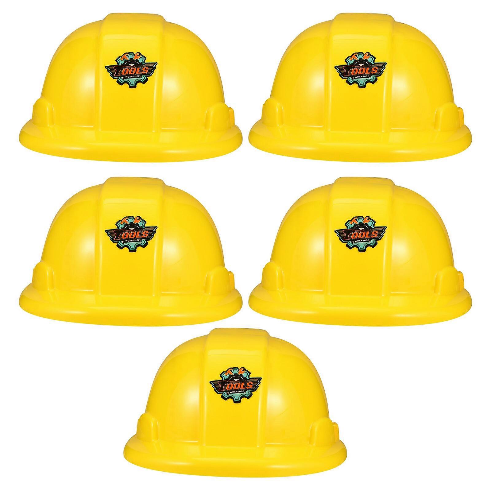 5Pcs耐久性のある構造の帽子のおもちゃの面白い党帽子の子供のプラスチックおもちゃ