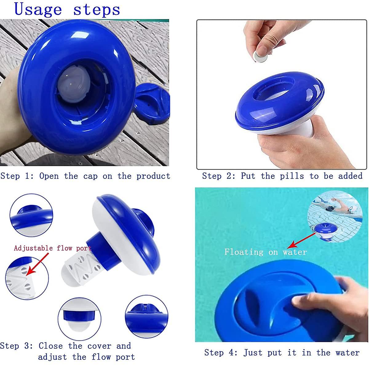 Chlorine Dispenser, Stretchable Chlorine Dispenser For Hot Tub Paddling