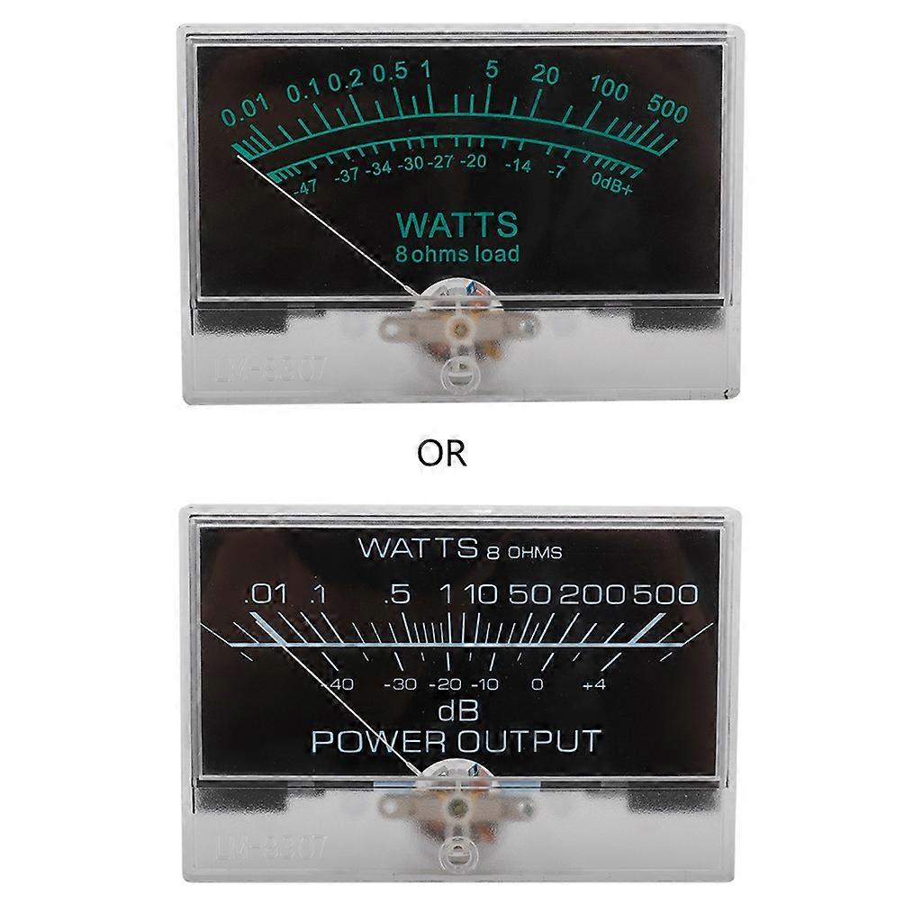 12-16V VU Level Meter with Backlights DB-Meter Audios Volume Meter