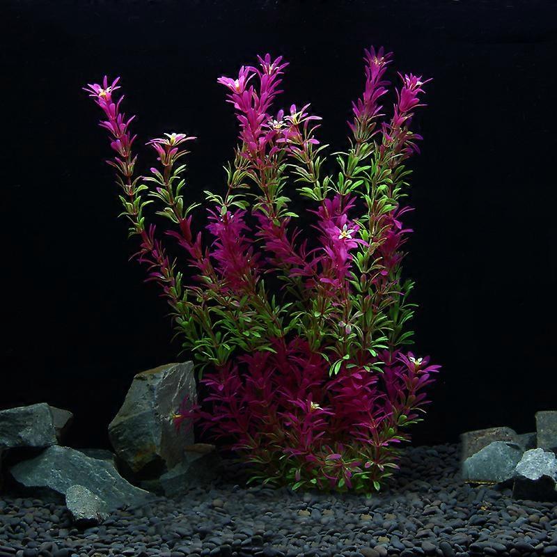 100cm Large Artificial Plants Aquarium Water Grass Fake Tree Fish Tank Weed Plastic Underwater Landscape For Aquarium Decoration
