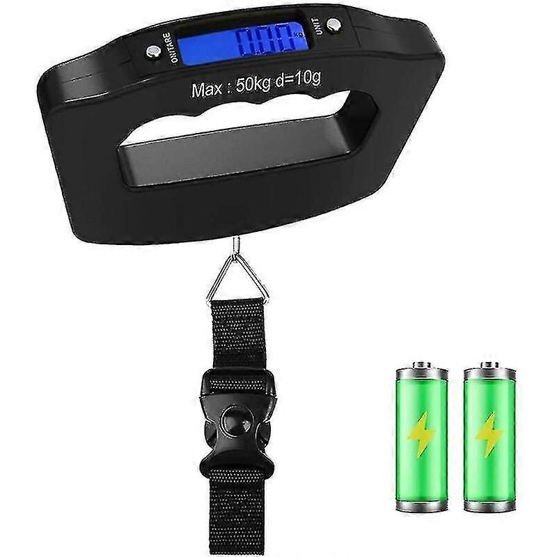 Digital Electronic Luggage Scale With Backlit Lcd Display And Peel