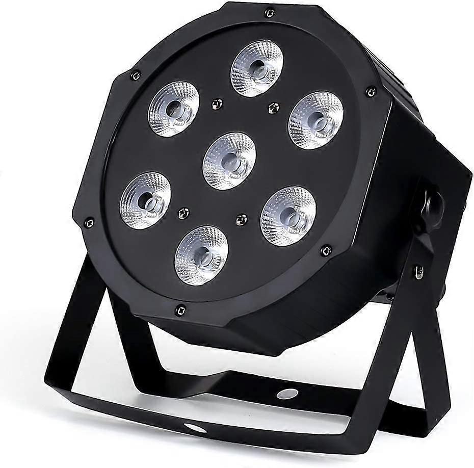 Lumini de scenă 7x18W Uplights cu testare strictă 6 în 1 RGBWA UV LED Par Lights Sunet activat DMX512 Control Bright DJ Par Light pentru Stage Party Club D