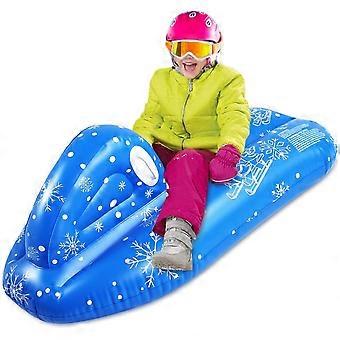 Tube à Neige Gonflable Pour Adultes - 33,5 Pouces, PVC Renforcé, Poignées Solides - Traîneau Hiver