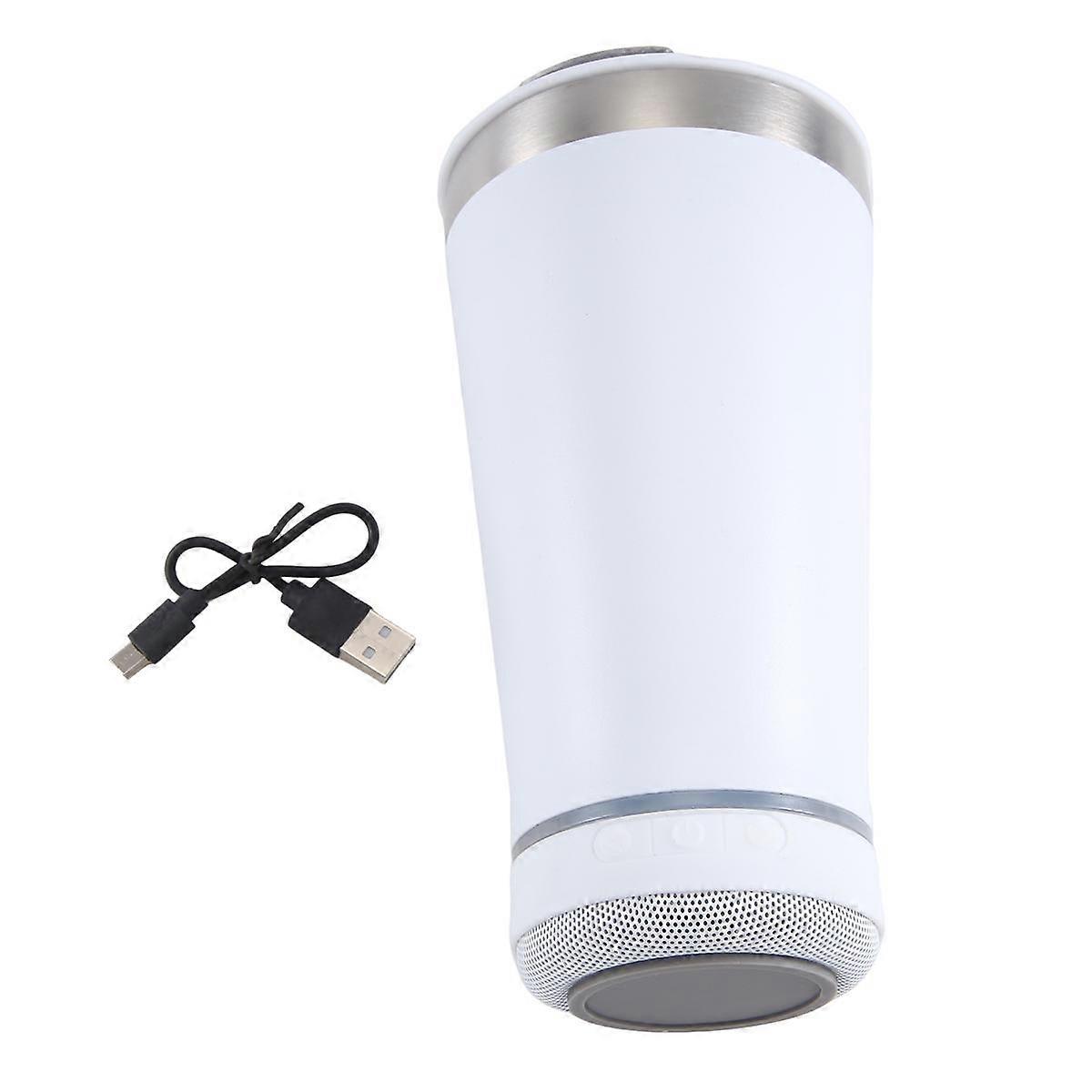 USB 16Oz térmico Bluetooth Tumbler reutilizável aço inoxidável duplo wall tumbler 473ml caneca de cerveja isolada com abridor