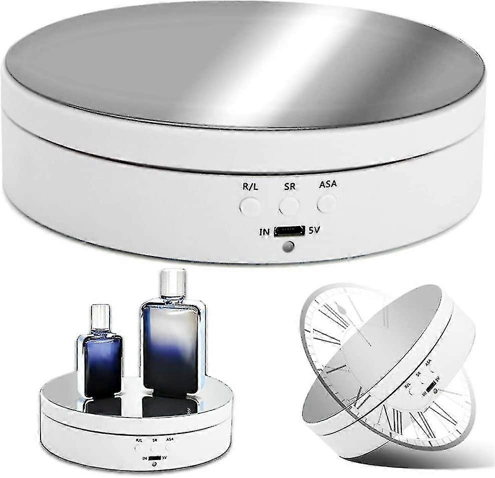 Motorized Rotating Display Stand, 360 Degree Rotating Turntable