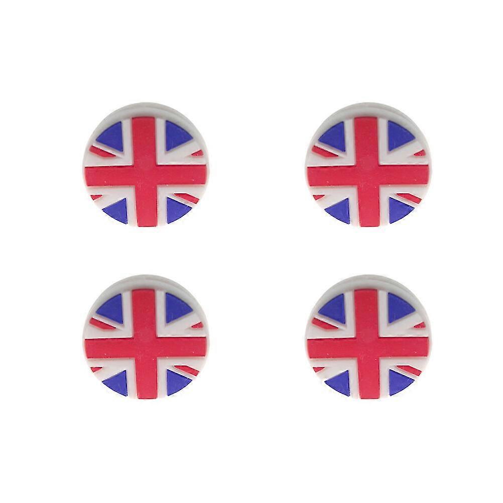 4 Pcs Silicone Tennis Racket Vibration Dampeners Us Flag Pattern Tennis Racquet Absorbers Tennis Racket Strings Dampers For Players - PW