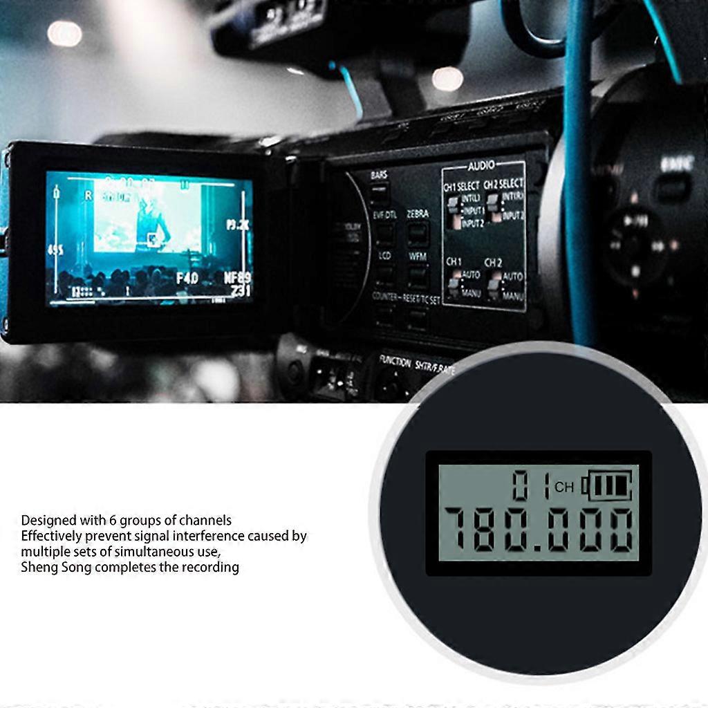 Microphone System for Advertising Shooting Live Interview Program Interview