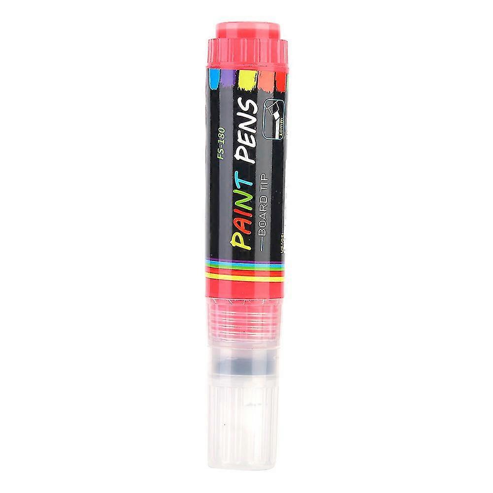 Durable Red Paint Pen - Low Odor and Smooth Writing