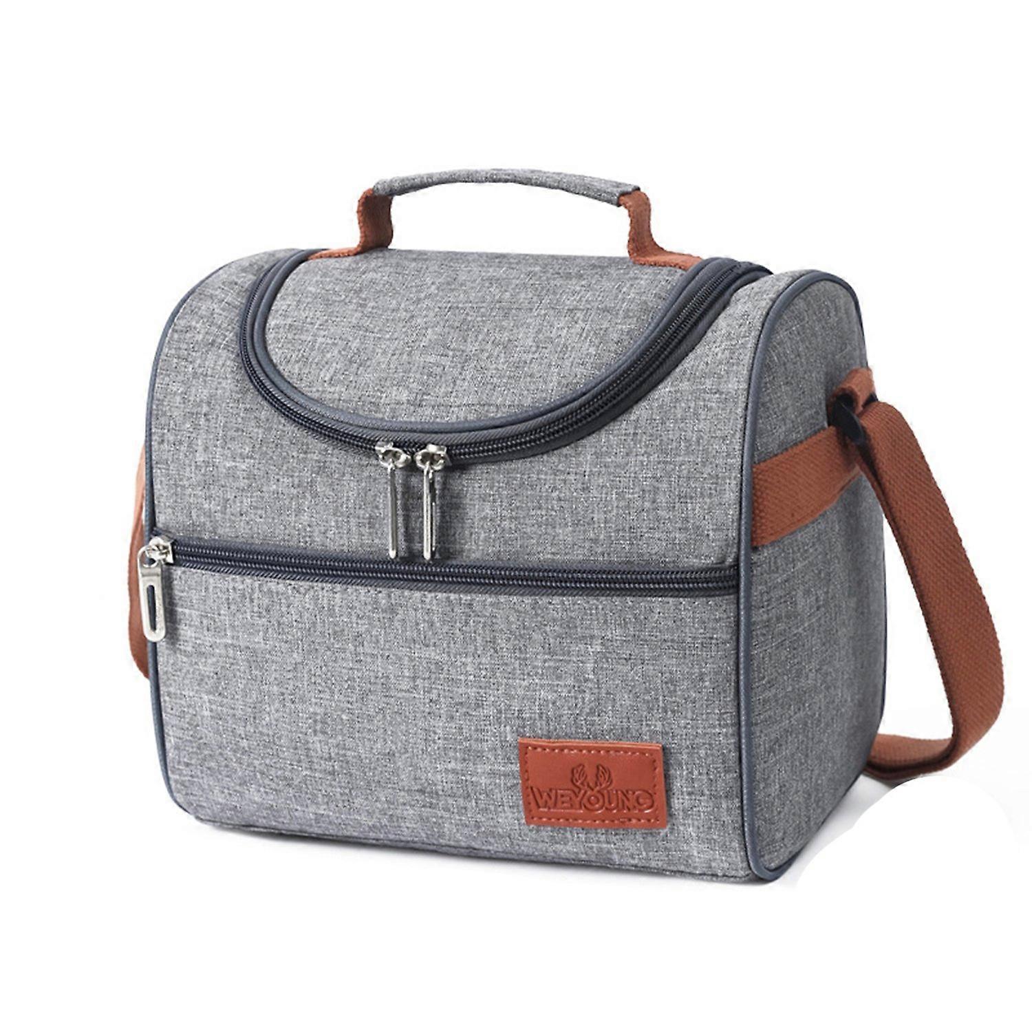 Lunch Bag Multi-layer Large Capacity Thickened Waterproof Heat Preservation with Handle Portable