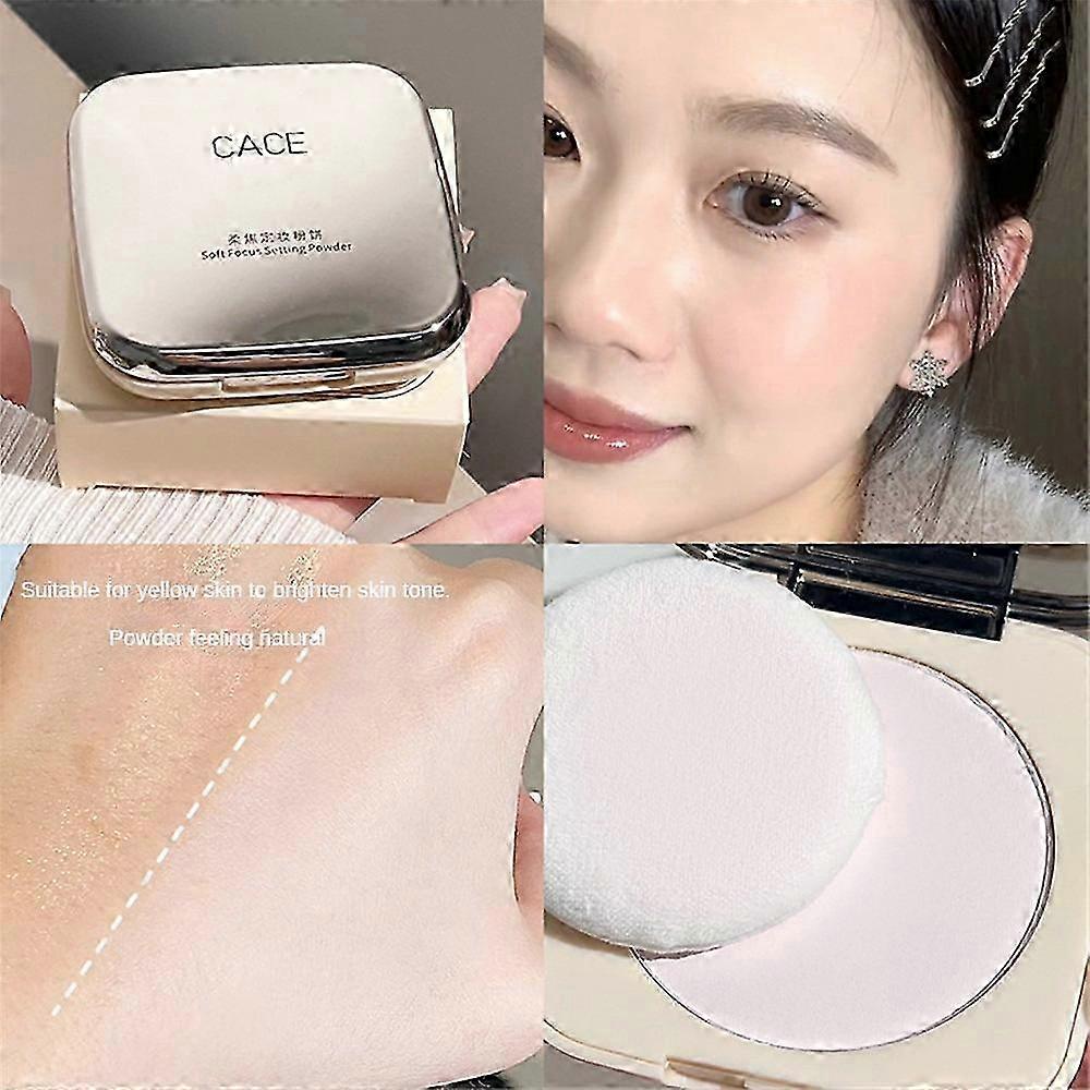 Soft Focus Setting Powder with Puff Concealer Loose Powder