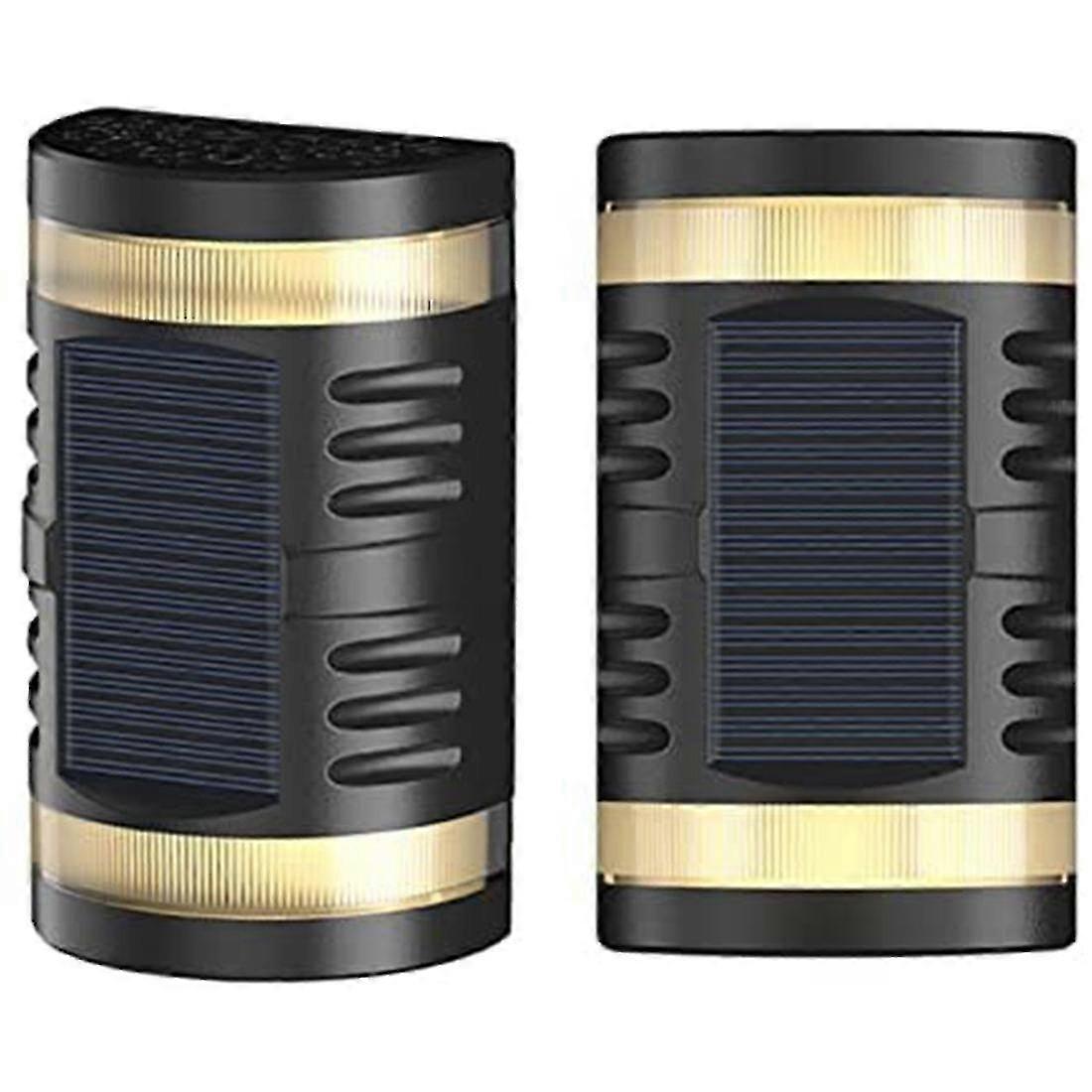 Solar Wall Light,solar Garden Light Led Projection Lamp Warm Light