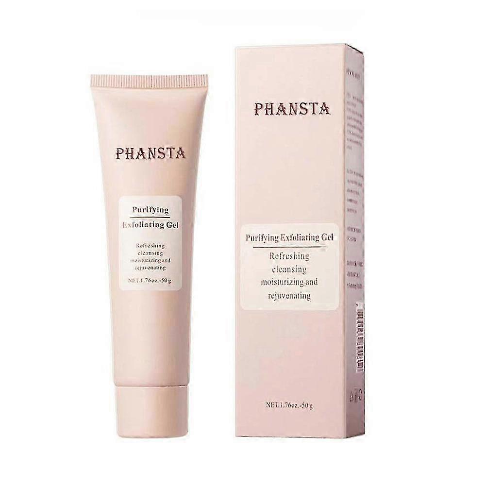 Purifying Exfoliating Gel Blackhead Remover Face And Body Exfoliating Scrub Gel Deep Cleansing Hydrating Facial Exfoliator 50g,Scrub Moisturizing And