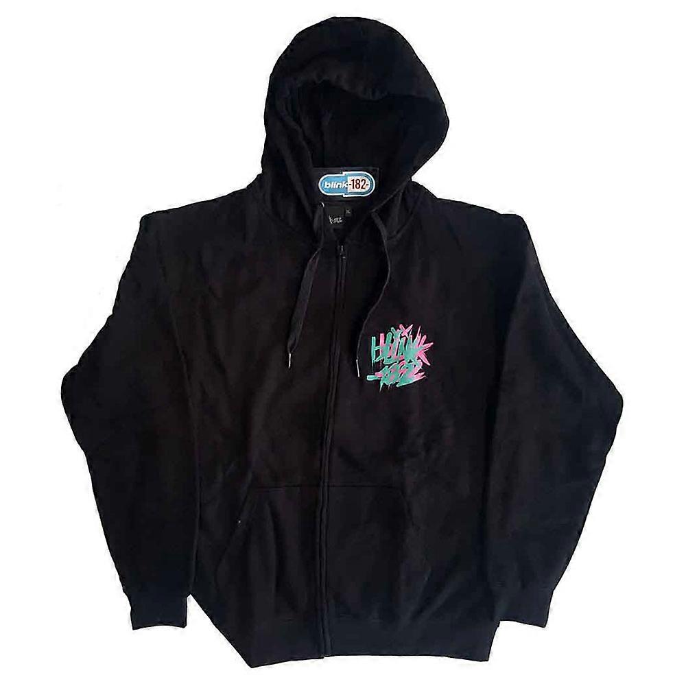 Blink-182 Double Six Arrow Smile Zipped Hoodie
