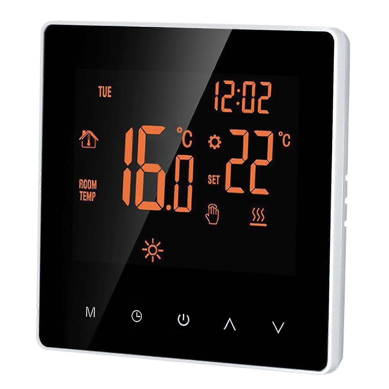 Wi-Fi Smart Thermostat Digital Temperature Controller APP Control LCD Display Touch Screen Week Prog
