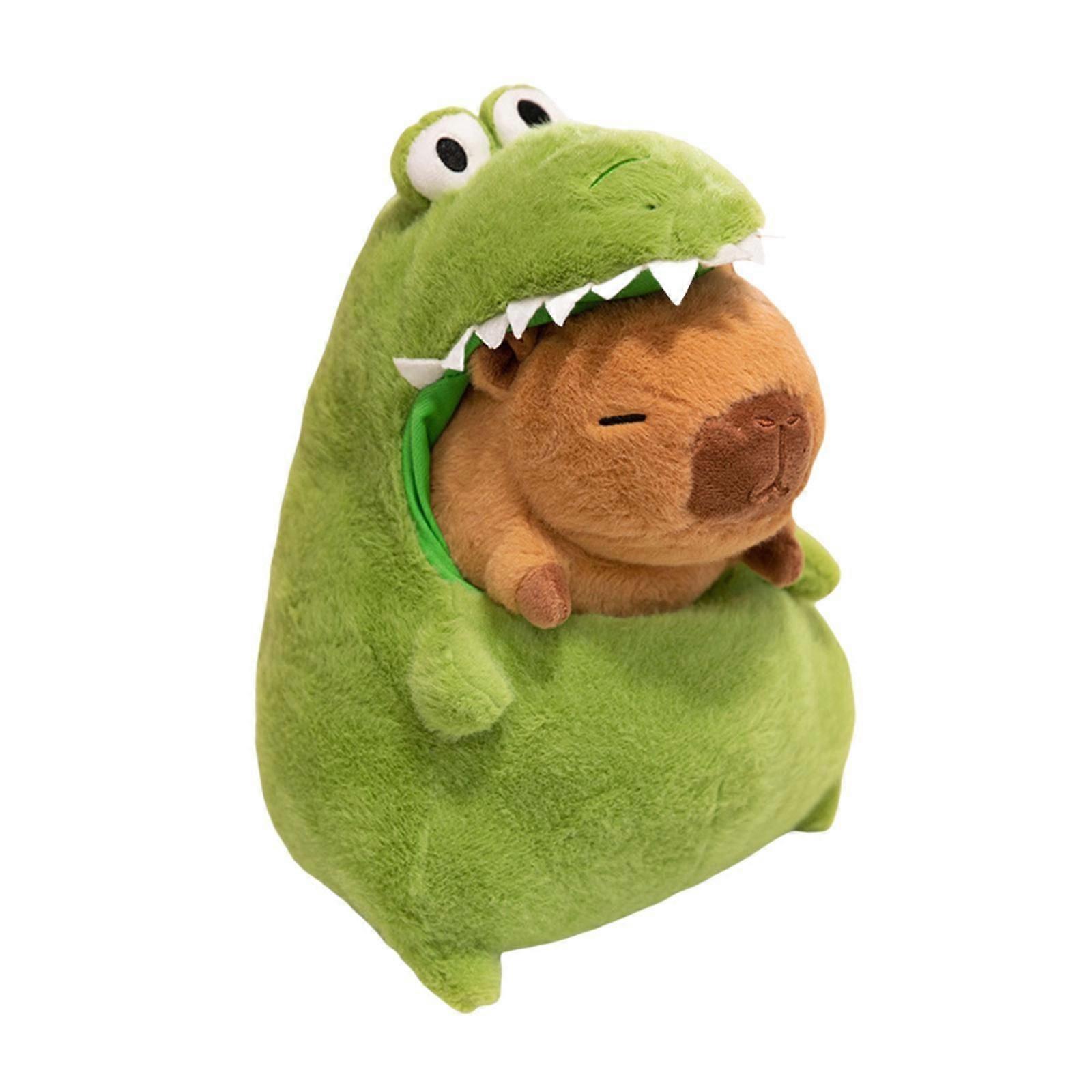 Capybara Plüschtier Weiche dekorative Krokodil Plüschpuppe für Erwachsene Kinder Baby 30cm